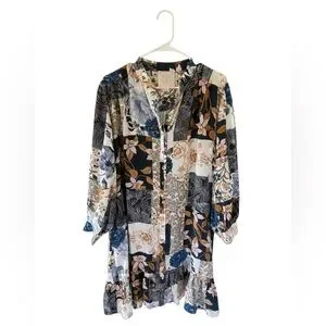 chinese dress ladies By Johnny Luna Lace Dress - Black